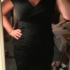 Adrianna Papell little black dress